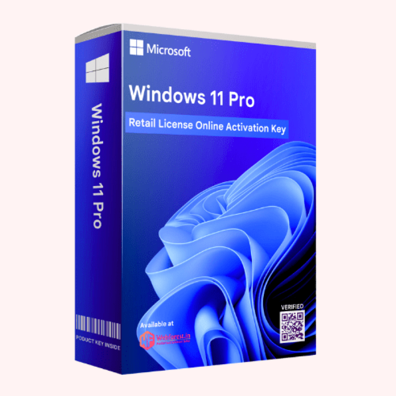 Windows 11 Professional Original License Online Activation Key.